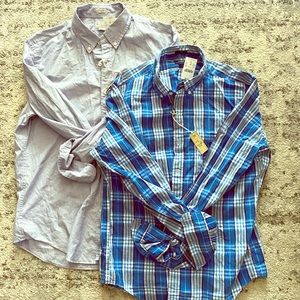 Bundle of 2 JCrew Button Ups